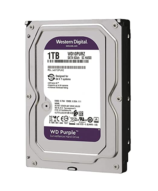 Western Digital  1TB Surveillance (CCTV) Hard Drive